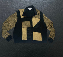 Load image into Gallery viewer, Black and Gold Jacket
