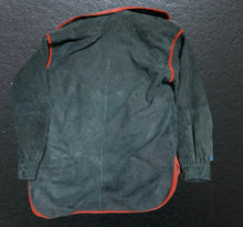 Load image into Gallery viewer, Vintage Suede and Silk Jacket
